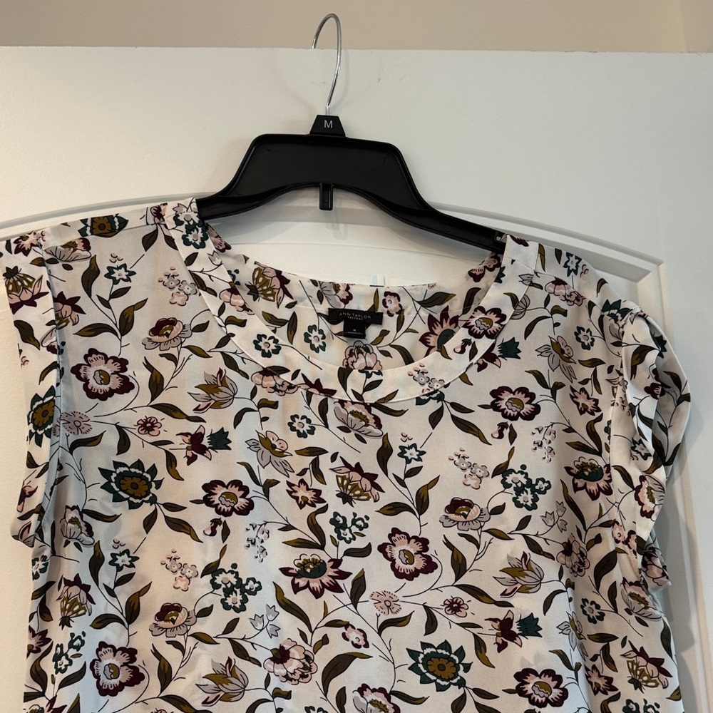 Ann Taylor Factory Floral Blouse